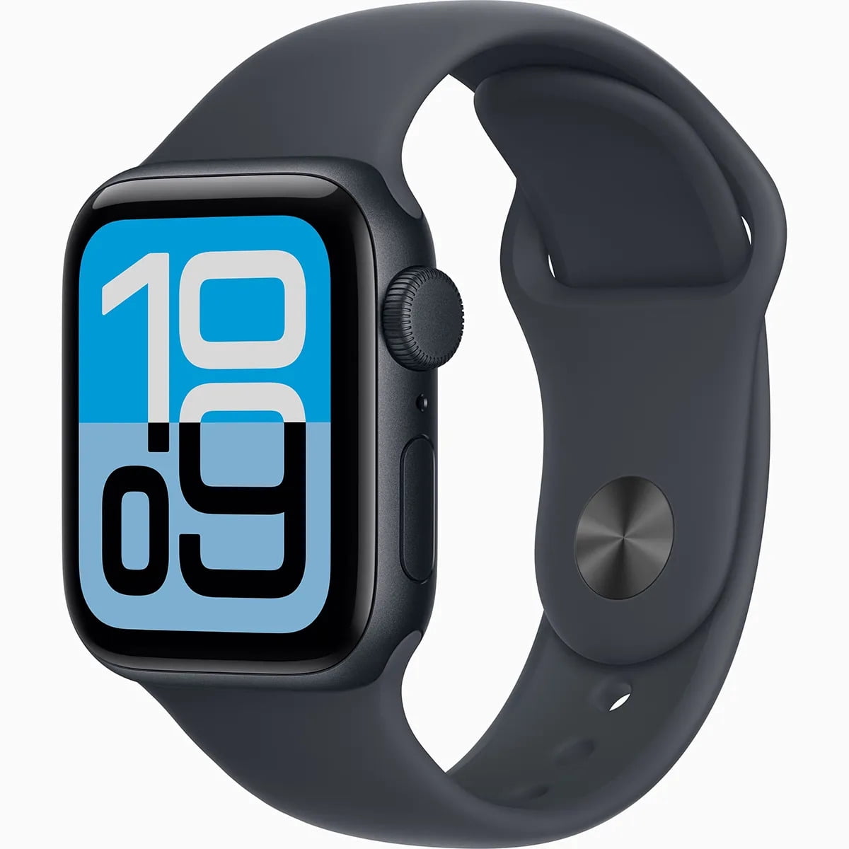 Apple Watch SE 3 (GPS) 40mm Midnight Aluminum Case with Midnight Sport Band - S/M