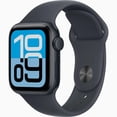 thumbnail image 1 of (Open Box) Apple Watch SE 3 (GPS) 44mm Midnight Aluminum Case with Midnight Sport Band - M/L, 1 of 6