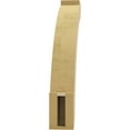 thumbnail image 4 of Ekena Millwork 3"W x 18"D x 18"H Lafayette Rough Cedar Woodgrain TimberThane Knee Brace, Primed, 4 of 6