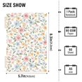 thumbnail image 2 of FORMRS 1-Subject Spiral Notebook 8" x 5" College Ruled 60 Refillable Sheet A5 Hard Cover, Pastel Floral Pattern, 2 of 7