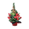 thumbnail image 2 of Clearance Christmas Decoration 9.8inches Mini Christmas Tree Christmas Decoration Scene Setting for Living Room Desk Bedroom Ornaments, 2 of 6