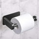 thumbnail image 5 of Vaehold Portarrollos De Papel Higiénico Autoadhesivo, Soporte Para Papel Higiénico Adhesivo Para Cocina Y Baño, Sin Agujeros, Para Pegar En La Pared, Acero Inoxidable, Negro Cepillado, 5 of 7