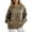 Khaki, variant on Trendfront Womens Subtle Leopard Print Pullover Hoodie Cheetah Print Style Long Sleeve Drawstring Hood Kangaroo Pocket Casual Fall Sweatshirts