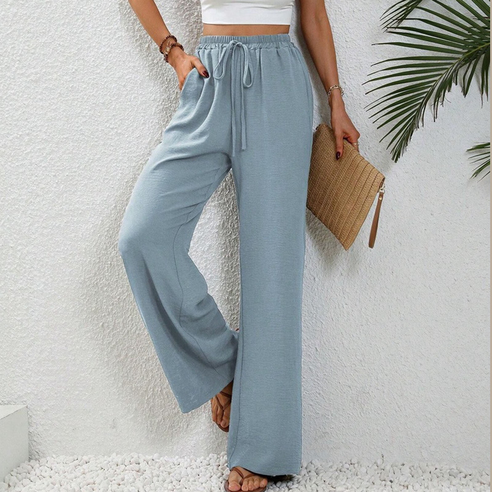 パンツ everyone polyester twill easy slacks everyone polyester twill easy slacks (NAVY) | everyone
