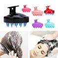 thumbnail image 1 of Cheers US Scalp Massager Shampoo Brush with Long & Flexible Silicone Bristles for Hair Care and Head Relaxation, Glide Through Hair Easily, Dandruff Removal and Itching Relief, 1 of 7