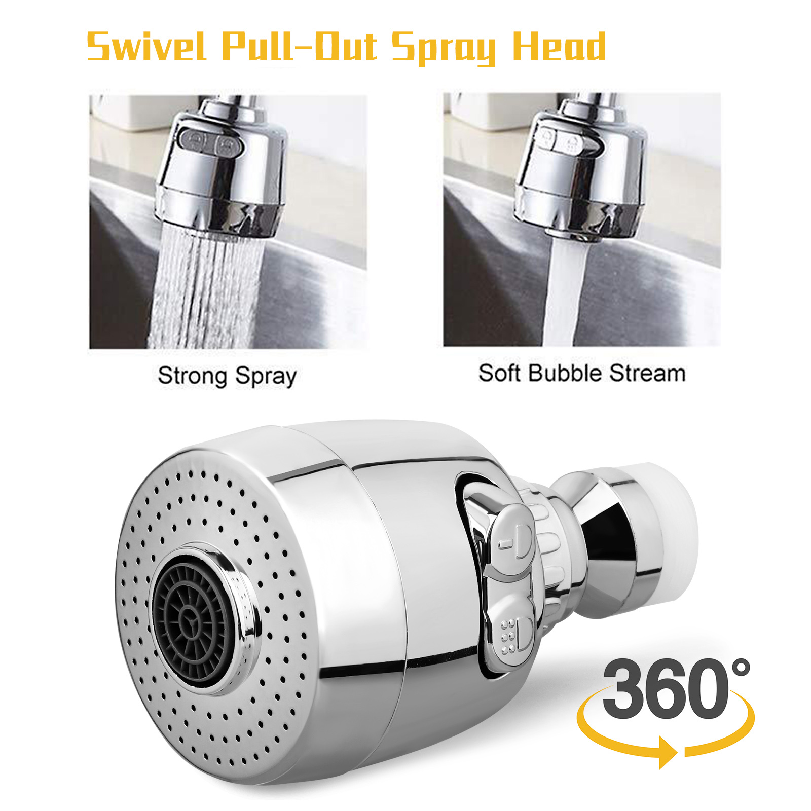 Eeekit Faucet Aerators Head Faucets Spray Head Tap Diffuser