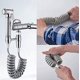 thumbnail image 5 of Fat-Cattie Manguera de Ducha Flexible con Resorte Manguera de Ducha telescópica Flexible ABS Manguera de Tubo rociador de bidé para Grifo de Inodoro rociador de bidé Ducha de Mano Grifo para Lavabo (3, 5 of 5