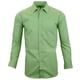 thumbnail image 2 of Monsieur Camisa de Vestir Regular Fit  Verde Limon, 17.5" Cuello 33" Manga Monsieur 13054X, 2 of 4
