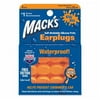 Macks Moldable Silicone Ear Plugs, Kids Size, 6 Pair 6 Count (Pack of 6)