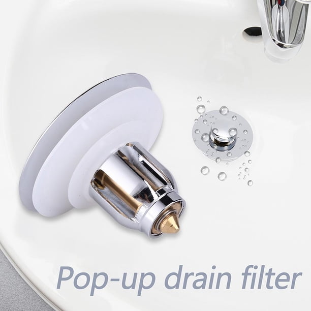 Tapón de filtro de drenaje de baño de cocina con núcleo de rebote Universal Likrtyny Libre de BPA