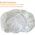 thumbnail image 3 of ShenMo Inner Air Conditioner Cover for Window Unit, Window Air Conditioner Cover (25x18x3.5 inch, White), 3 of 5