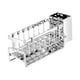 thumbnail image 3 of Organizador de Fregadero de Cocina Soporte para Esponja Estante Porta Paños con Drenaje Fabricado en Acero Inoxidable Adecuado para Hotel Lavadero Bañ, 3 of 9