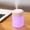 Pink, variant on FAMTKT Portable Desk Humidifier, Cool Mist Humidifier, Small Humidifier for Home Bedroom Office, Plants, Colorful Night Light Function, Air Humidifier