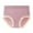 Purple, variant on successthop Underwear for Women High Waisted Coverage Lace Brief Comfortable Breathable Casual Panties