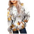 thumbnail image 7 of JUMEYU Girls Hoodies Teen Girls Crop Top Hoodies Kids Youth Long Sleeve Hoodie Hooded Sweatshirt Pullover Size 7-8 (Light Gray,7-8 Years), 7 of 7