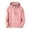 Pink, variant on LYXSSBYX Fall Outfits for Women 2024 Women Detachable Cap and Windproof Thick Three-in-one Jacket Outdoor Sports Warm Jacket