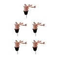 thumbnail image 1 of Inteprter Vertedor de vino Vertedor en forma de animal Boca de vino no deformable para restaurante en casa Hotel, oro rosa Type2 NO2 Inteprter CBP147162, 1 of 6