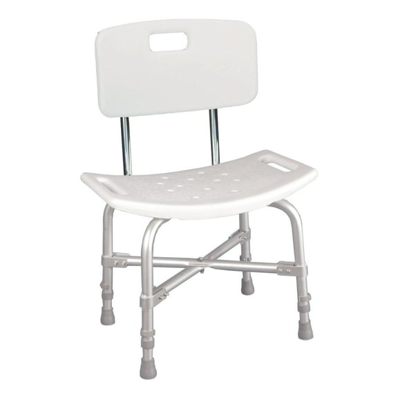 McKesson Bath Bench 20"W 12 Inch Seat Depth 500 lbs. Weight Capacity 146-12021KD-1