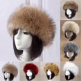 thumbnail image 2 of Outdoor Cold-proof Women Autumn Winter Faux Fur Thickened Hat - Warm Plush Beanie, 2 of 4