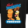 thumbnail image 3 of Garfield  - Best Friends Forever - Women's Short Sleeve Graphic T-Shirt, 3 of 5