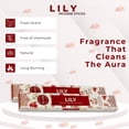 thumbnail image 6 of Trumiri Incense Sticks - Total 40 Lily Insence-Sticks - Dual Pack of 20 Insenses - Insents - Incents - Inscense - Incence - Incienso - All Natural Incense Sticks, 6 of 10