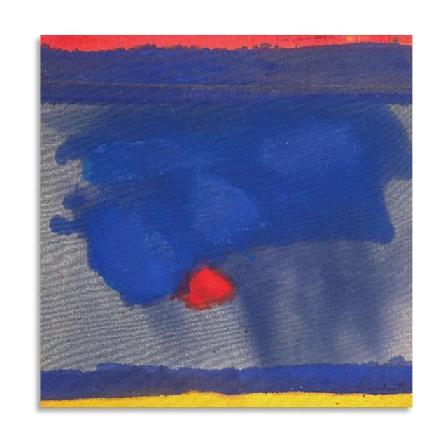 Pintura abstracta de Helen Frankenthaler (77) Regalos Lienzo Pintura Póster Arte de pared Impresiones de imágenes decorativas Decoración moderna 16x16 pulgadas (40x40 cm)