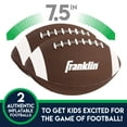 Franklin Sports Kids Inflatable Football Target Toss Throwing Game