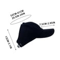 thumbnail image 3 of YiJuHui Half-Top Ponytail Baseball Cap for Women, Sun Protection UPF 50+ Hollow Out Visor Hat, Adjustable Breathable Mesh Sun Hat for Running, Hiking, Outdoor Sports, 3 of 6