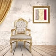 thumbnail image 3 of Venter, Tandi 15x15 Gold Ornate Wood Framed with Double Matting Museum Art Print Titled - Think Pink II, 3 of 4