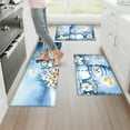 thumbnail image 3 of YIMEIS Snowman Christmas Moonlight Kitchen Mat Washable Non-Skid Absorbent Runner Rugs (16''24'') - 1Pc Recommended for Kitchen Sink Front/Floor, Suitable for All Age Groups, 3 of 10