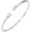 style-2, variant on Sterling Silver Bangle Bracelets for Women, Crystal, Style N3535