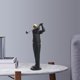 thumbnail image 3 of Escultura de personajes deportivos, estante para el hogar, estatua, adornos modernos únicos Swing de golfista, 3 of 8