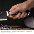 thumbnail image 5 of GreaterGoods Chef Knives, Ergonomic Handle, Durable Kitchen Knives w/Balanced Design (Stainless Steel), 5 of 5