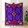 thumbnail image 2 of [Easy Care Enchanted Throw] Enchanted Fairy Tale Throw Blanket - Soft, Reversible Flannel for All Seasons - Perfect for Bed, Sofa, Camping & Travel - Easy Care, 2 of 6