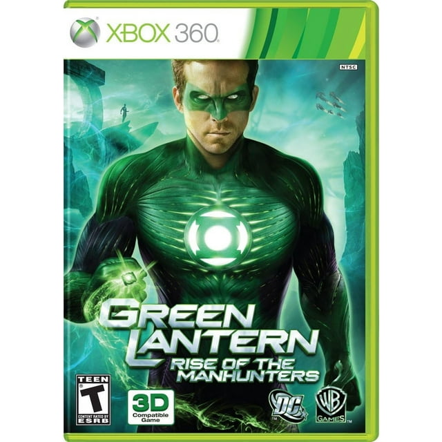Green Lantern: Rise of the Manhunters - Xbox 360 Warner Bros xbox 360