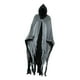thumbnail image 3 of Capa con capucha medieval de Halloween para fiesta temática, sala de escape, hombres y mujeres Gris Negro, 3 of 9