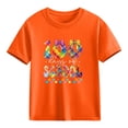 thumbnail image 4 of hengsof T-Shirt à Manches Courtes pour Enfants 100e Jour d'École, Col Rond, Imprimé Graphique Mignon, Chandail Décontracté Confortable, Chemise Basique Élégante, 4 of 7