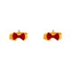 thumbnail image 1 of Greeniant Mascota cuello pajarita ropa adorno vestido amarillo Rojo S 2piezas, 1 of 6
