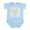 Sky Blue, variant on CafePress - Lazy Summer Dragonflies - Baby Light Bodysuit, Size Newborn - 24 Months
