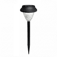 thumbnail image 3 of 2pc solar channel lights in combination, 1pc warm, 1pc white, Solar Yard Lights Outdoor Waterproof IP65, Auto On/Off Solar Powered Outdoor Lights for Patio,Walkway, 3 of 7