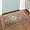 Geometric Tribal-97, variant on Boho Tribal Area Rug - 2x3 Small Aqua Bath Rugs Kitchen Throw Mat, Soft Washable Non Slip Non Shedding Bohemian Bathroom Bedroom Carpet for Front Door Living Room Stove Chair