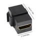 thumbnail image 2 of Keystone a compatible con HDMI para panel de salida de placa de pared negro, 2 of 8