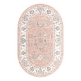thumbnail image 3 of Unique Loom Aurelia Collection Area Rug - Hadrian (5' x 8' Oval Rose/Gray), 3 of 7