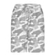 thumbnail image 3 of Ceisia Men's Camouflage Print Loose Fit Quick Dry Beach Shorts with Inner Lining Gray M Gifts, 3 of 6