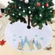 thumbnail image 1 of Falda para árbol de Navidad, falda para árbol de Navidad con copos de nieve, decoración creativa para árbol de Navidad, delantal para árbol de Navidad, 1 of 6