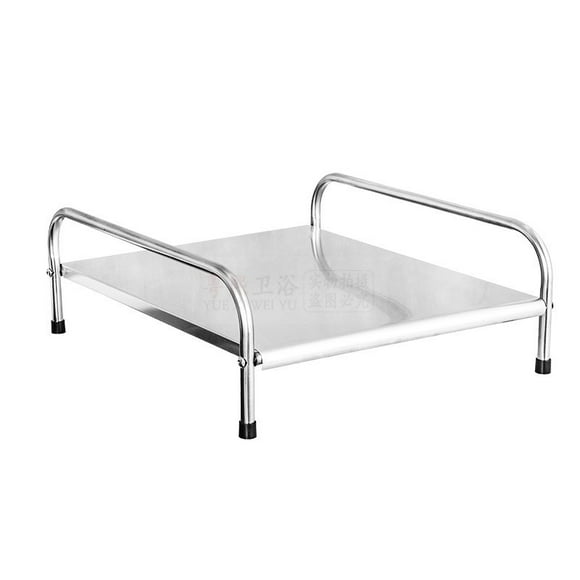 Rejilla de acero inoxidable para cocina, rejilla de almacenamiento multifuncional tipo piso, soporte de cubierta protectora para estufa