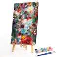 thumbnail image 1 of Cuadros Decorativos Lienzo pintado pintura al óleo por números flores DIY pared arte hogar dormitorio decoración Sywqhk Nuevos Originales, 1 of 1