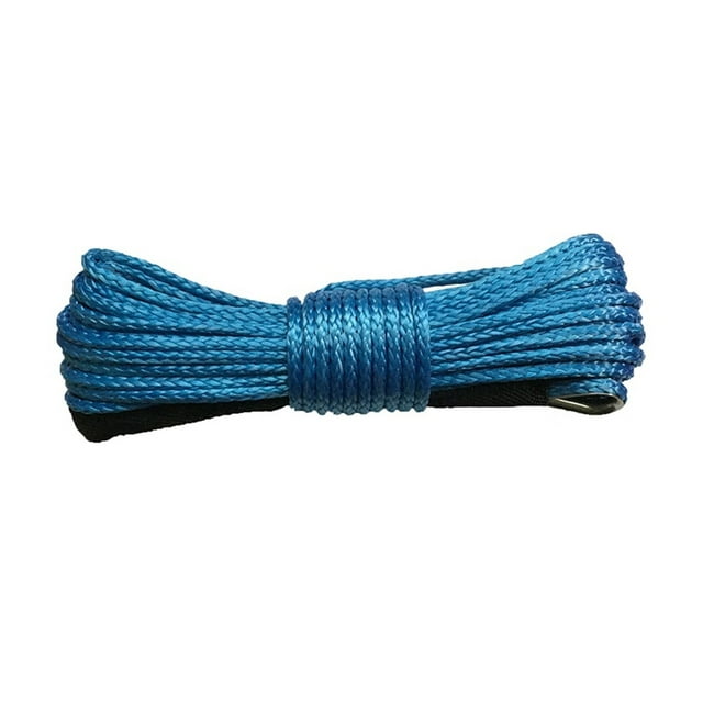 8mm X 12m Synthetic Winch Rope Cable Compatible With ATV UTV Truck ,Easy to Carry