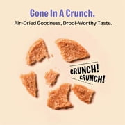 Three Dog Bakery Barkn Crunch! Chicken Chips with 100% Real Chicken 8oz - High Protein Dog Treats
