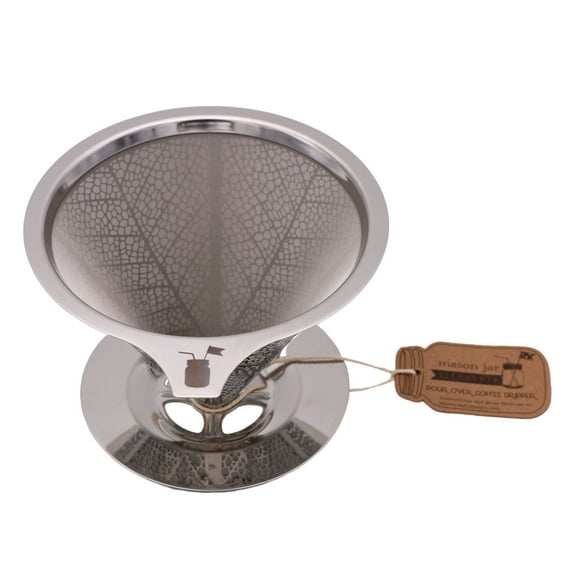 Pour Over Drip Coffee Stainless Steel Filter for Mason Jars